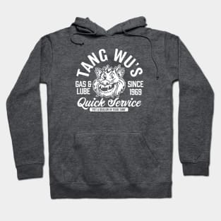 Tang Wu's Gas and Lube - Biker Style (1-Color - Reverse) Hoodie